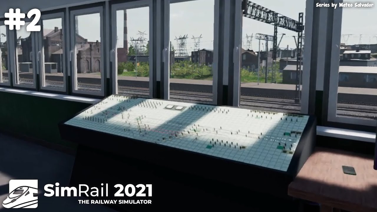 SimRail - Playtest: #2 Dispatching at Będzin With an Old School Switchboard!