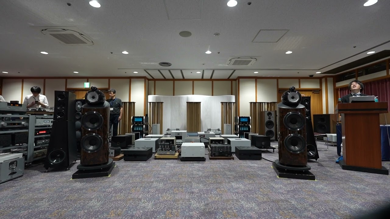 NAGOYA AUDIO FAIR 2024 /  ESOTERIC K01XD SE / Soulution 727,711 B&W 801D4sig