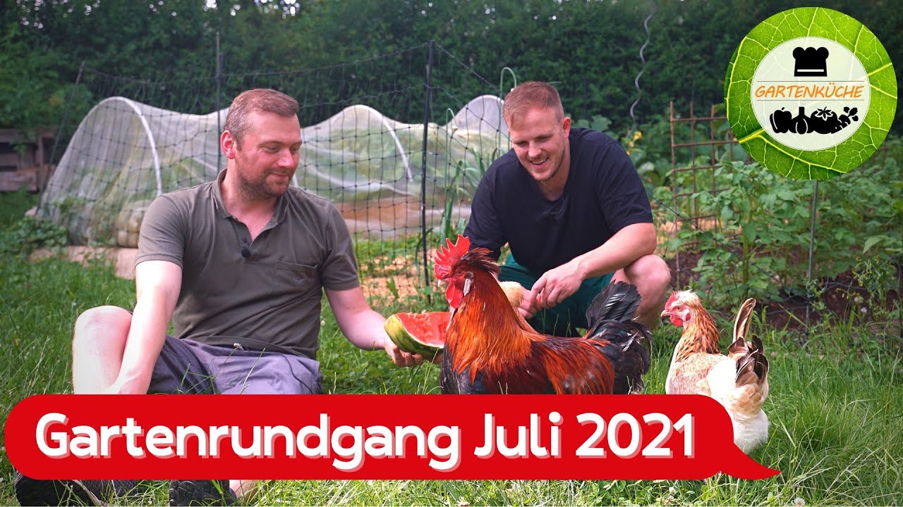 Alles neu bei der Gartenküche: Hühner, Hochbeet, Gewächshaus und Mulchen