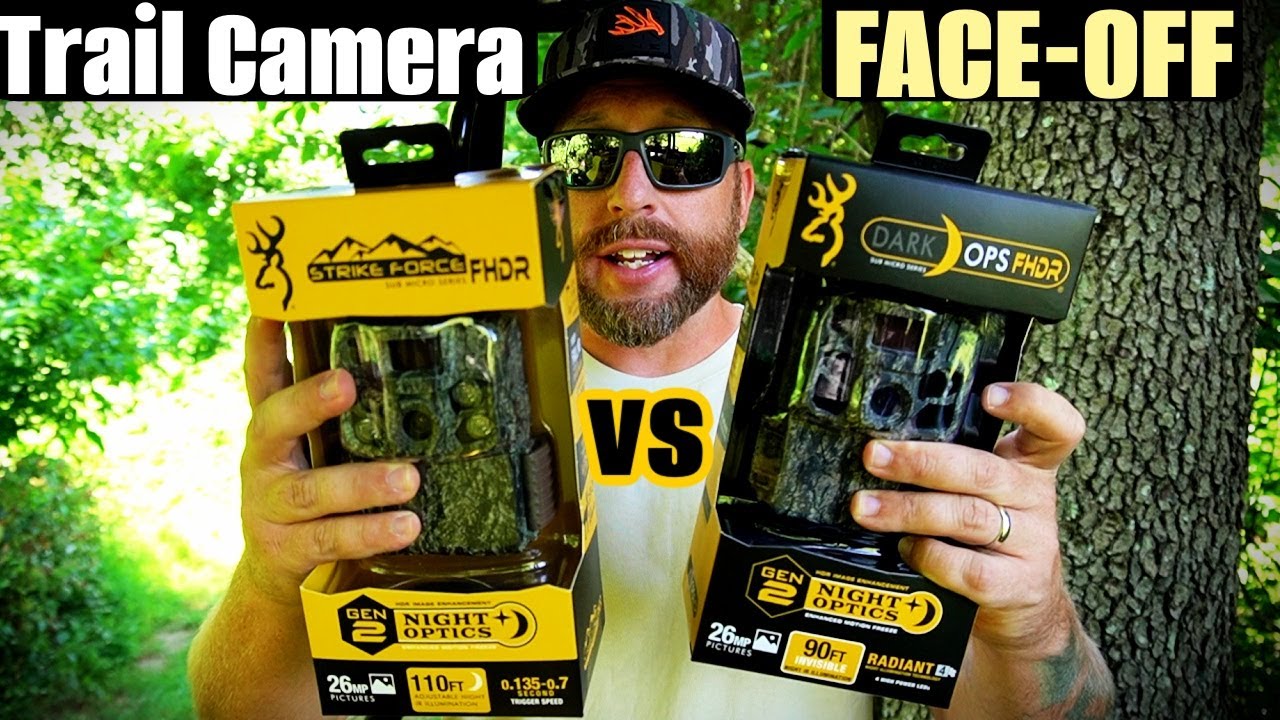 2024 Browning Strike Force (FHDR) VS Dark Ops (FHDR) Trail Camera Face-Off!