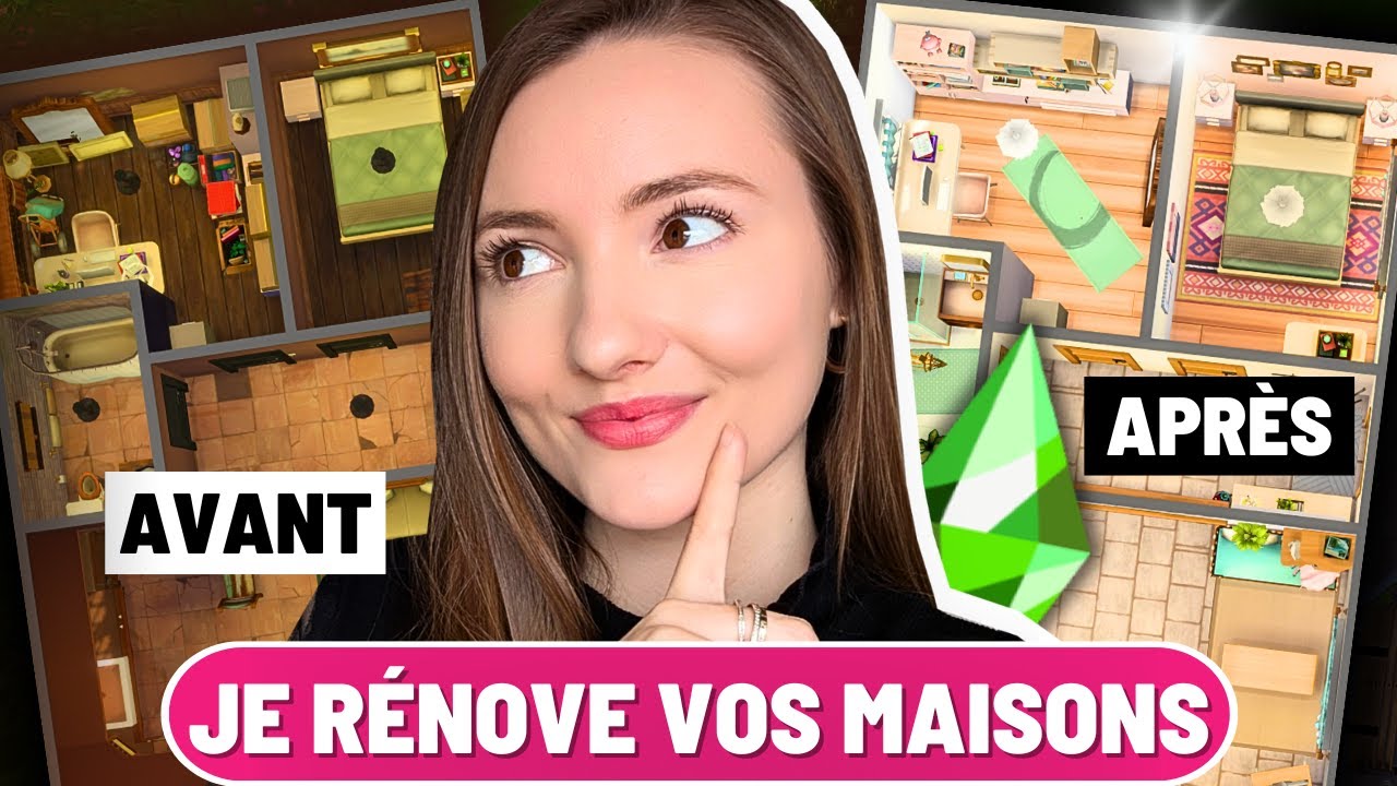 On ne reconnait plus cette construction 😲 Je rénove VOS maisons | Sims 4