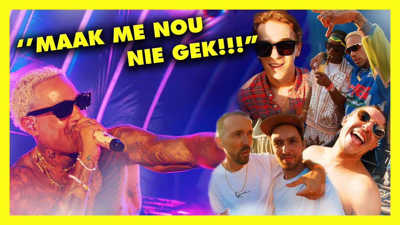 With Lil Kleine, Bizzey & Antoon at Zin In De Zomerfest