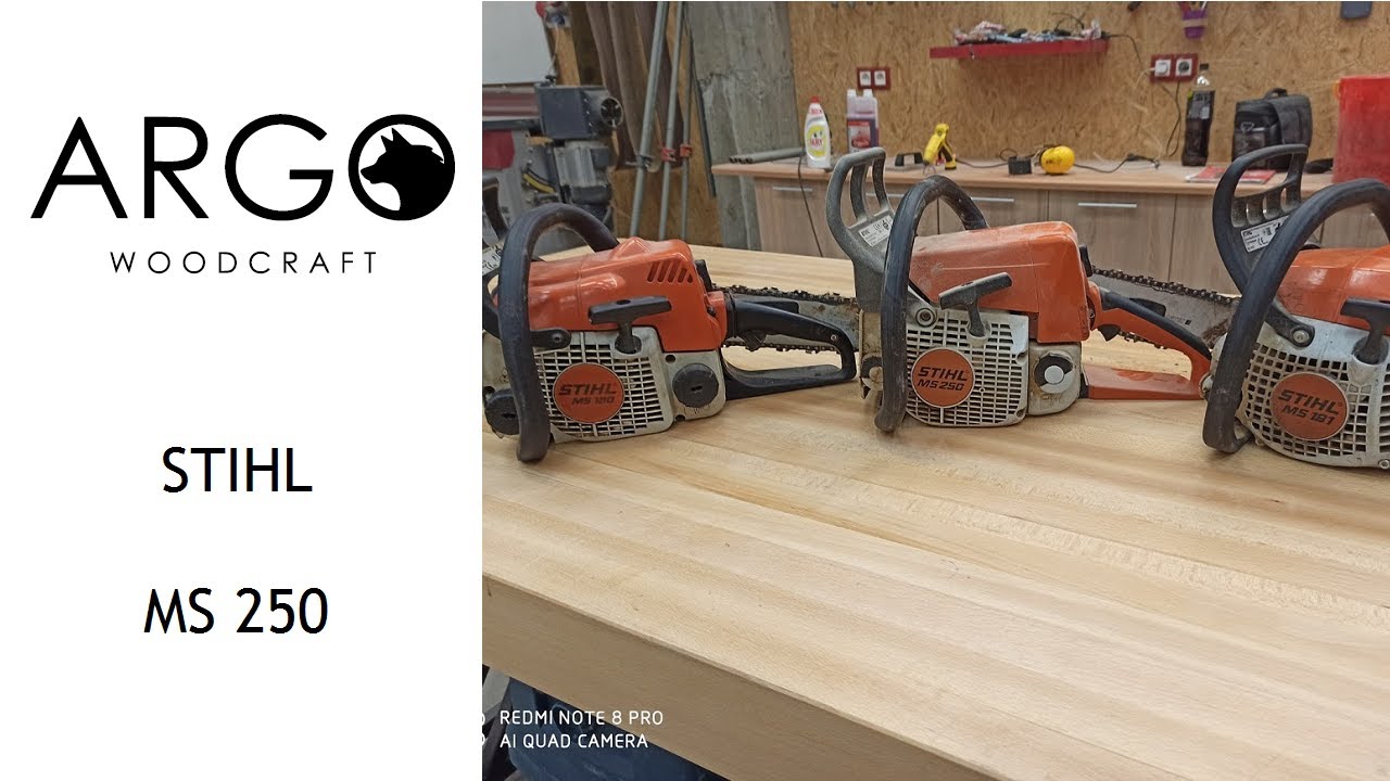 40 - Jak serwisować pilarkę spalinową Stihl MS250 oraz  inne ciekawostki CZ. 1