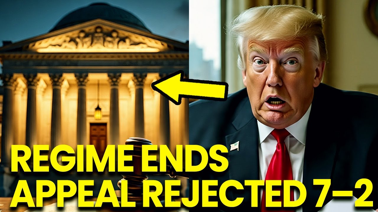 Trump's REGIME ENDS as Supreme Court REJECTS His Appeal 7-2!!