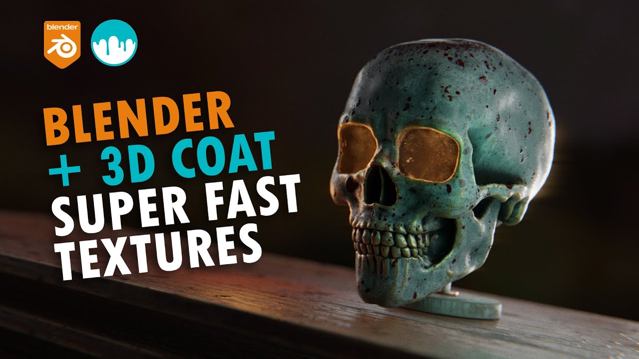 Blender + 3D Coat SUPER FAST TEXTURE WORKFLOW
