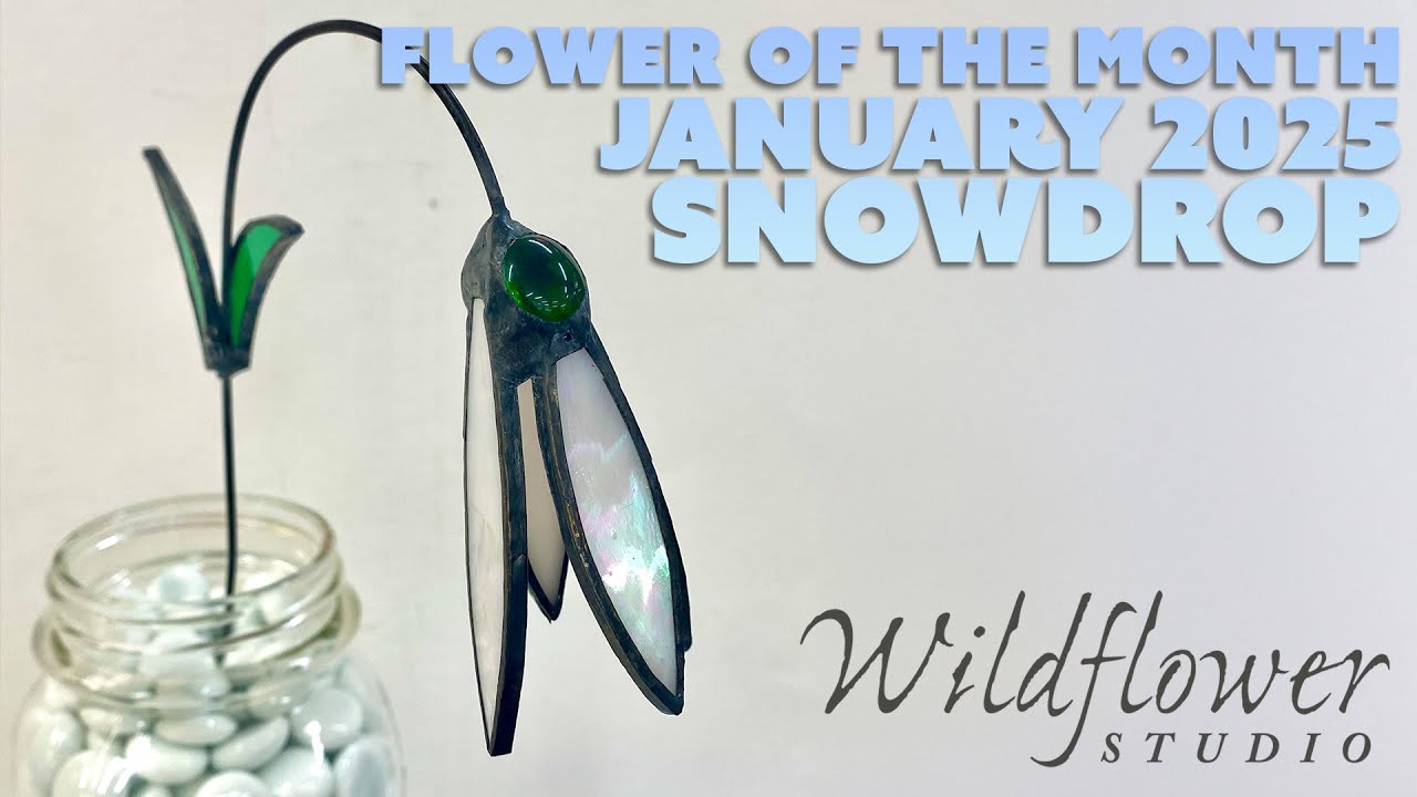 Flower of the Month: January 2025: Snowdrop Tutorial