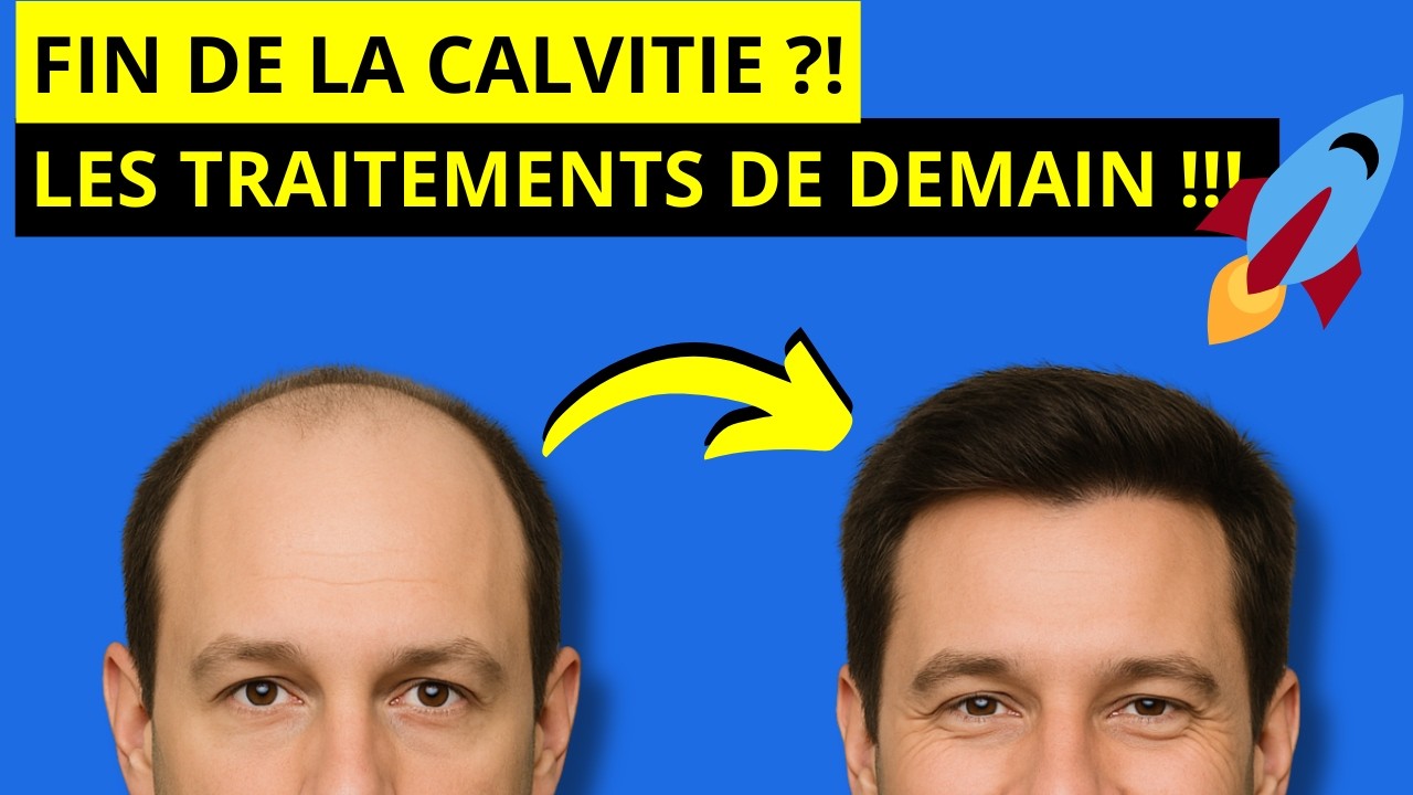 Ces 3 Nouveaux traitements pourraient STOPPER la calvitie !!!