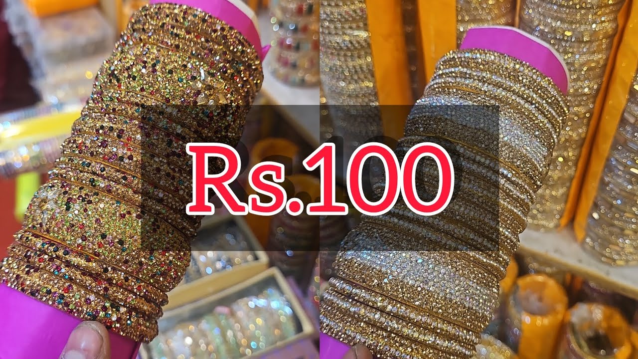 Hyderabad bangles wholesale market #begumbazar #wholesalebangles #hyderabadbangles