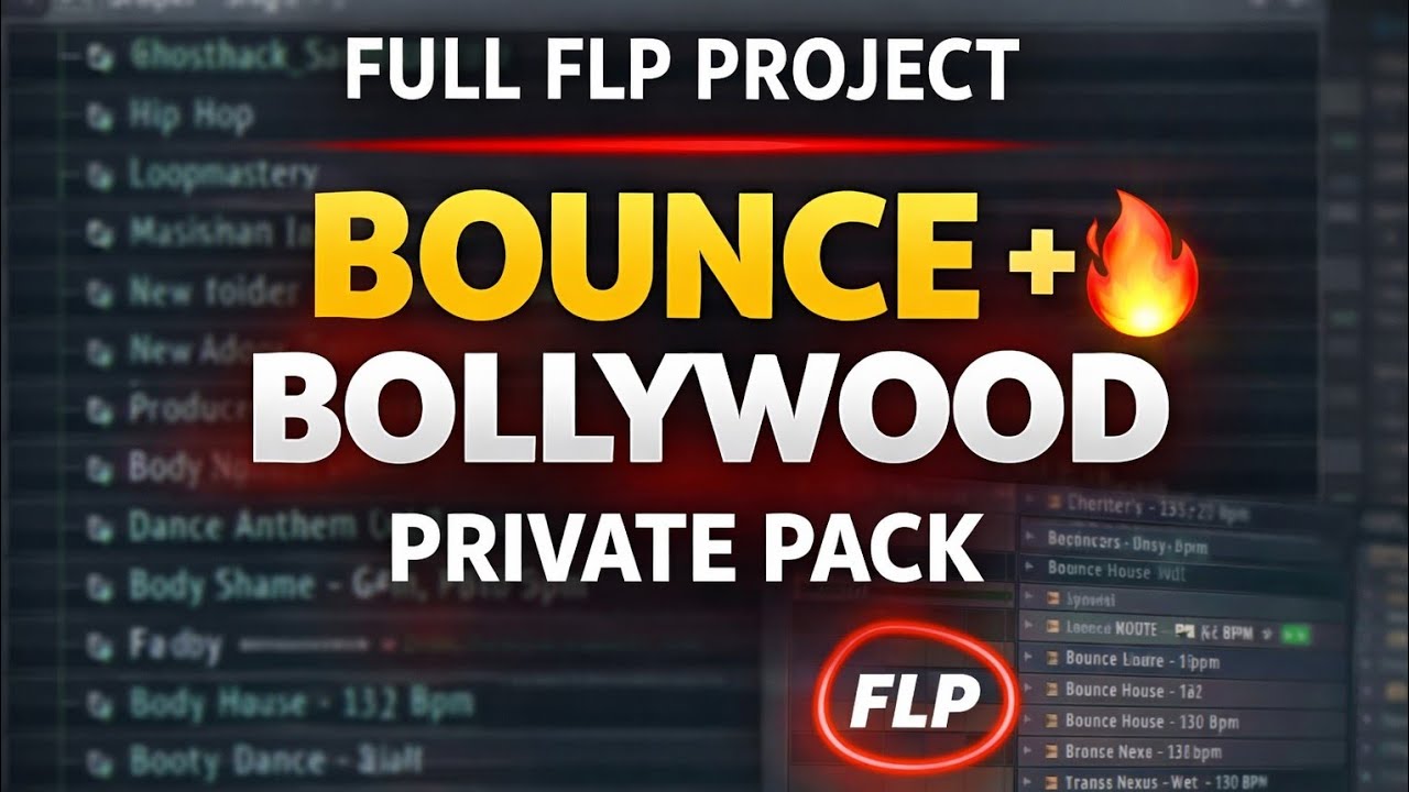 Complete Bounce & Bollywood Producer Pack | Full Drop Kits | 130&ndash;133 BPM 🔥