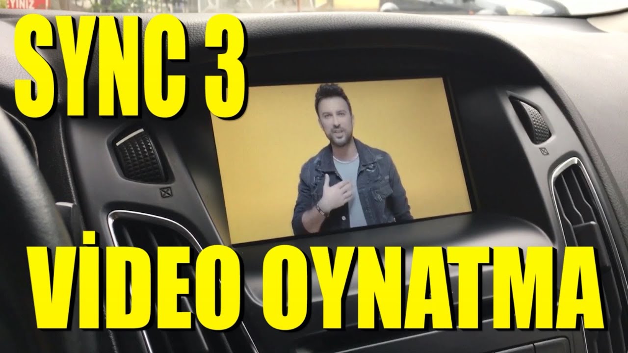 Ford focus 3.5 orjinal ekran üzerinde multimedia video oynatma
