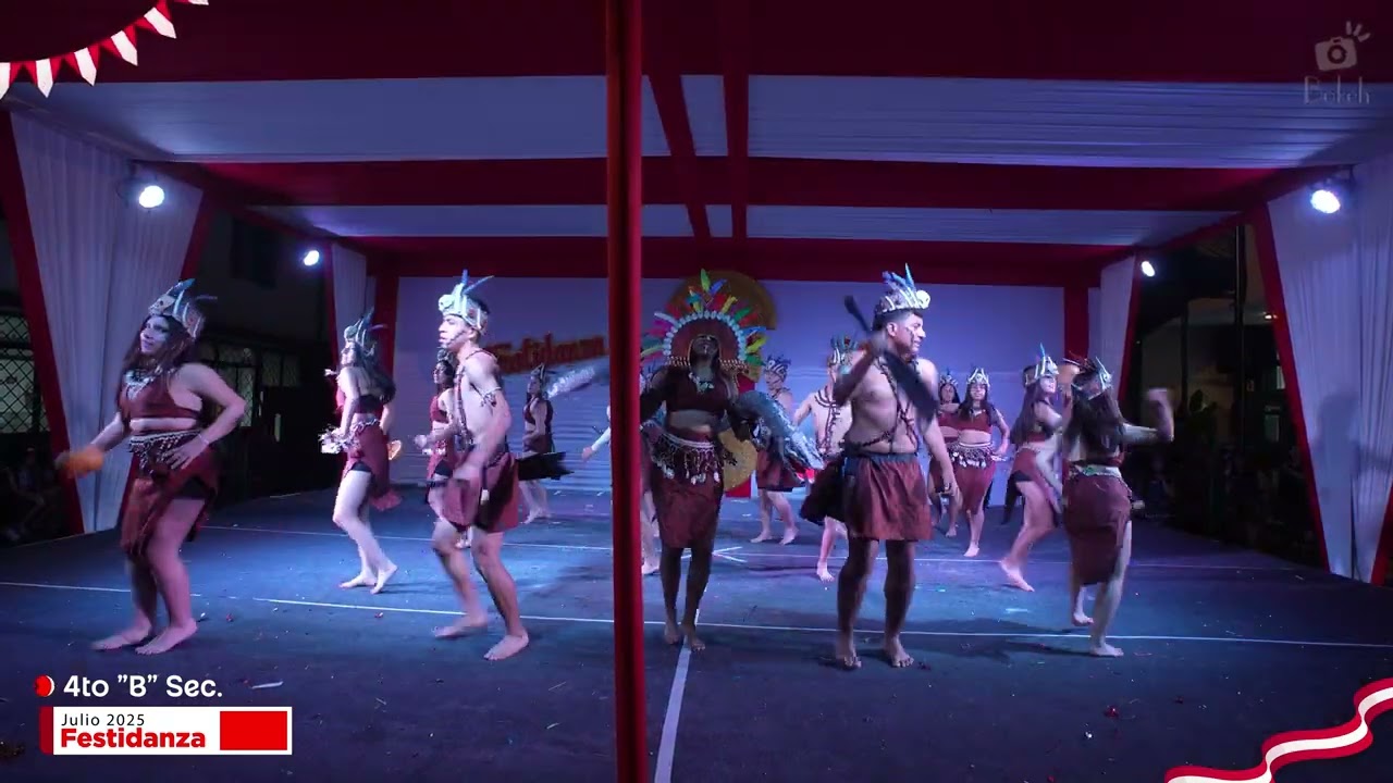 Santa Maria de Breña  4to Año B   Ritual de la Boa   Festidanza