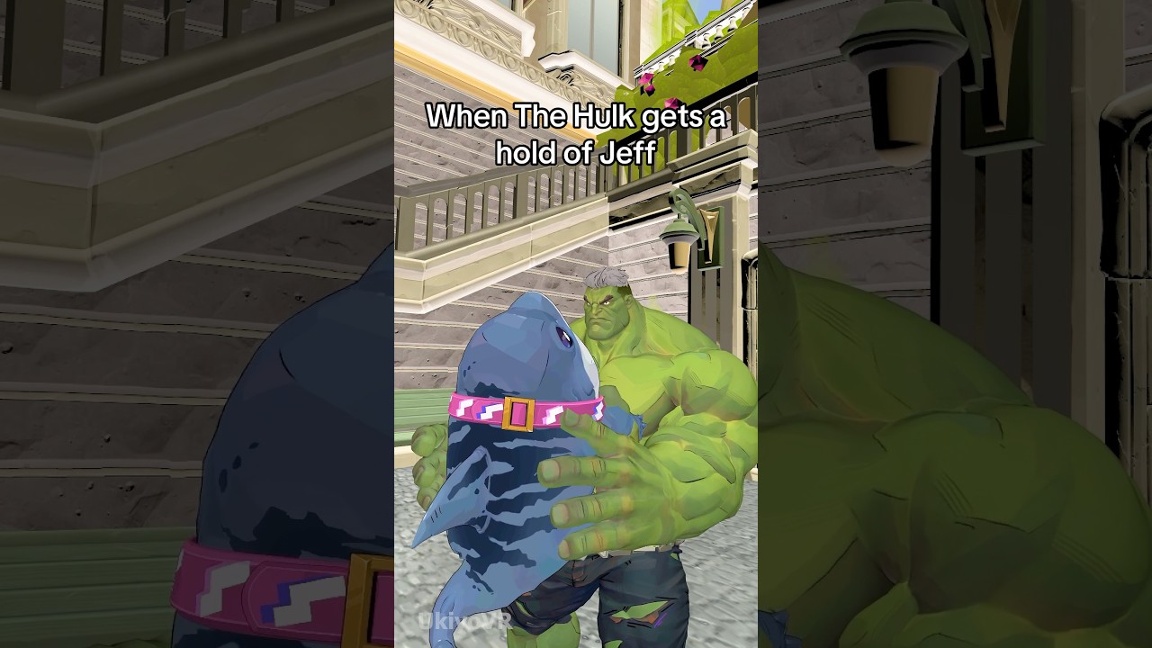 When Hulk gets a hold of Jeff in Marvel Rivals #marvelrivals #gaming #vrchat