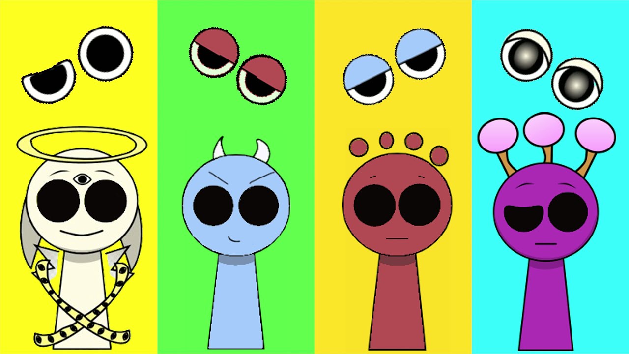 Wrong Eyes Challenge 👀 | Funny Incredibox Puzzle with Sprunki