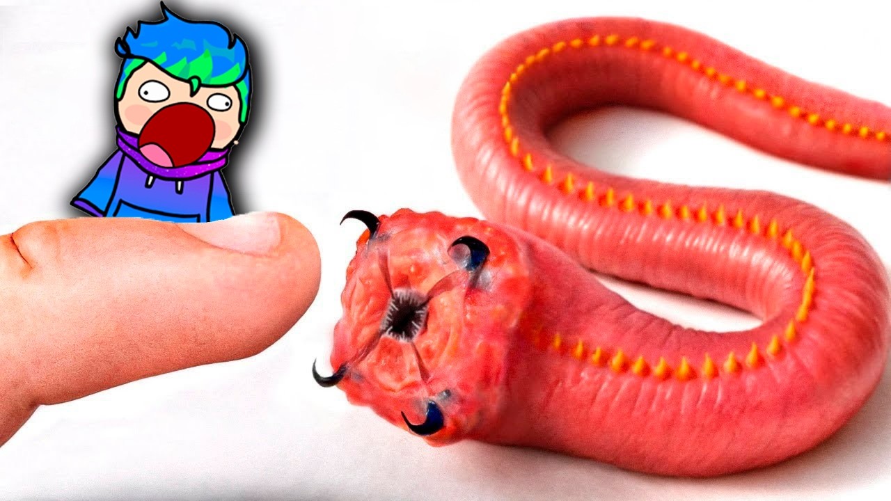 Conseguí un Gusano de Sangre Como Mascota (sí, en serio)☠️🩸😲/ Carlos Infinito REACCIONA TerraVerde