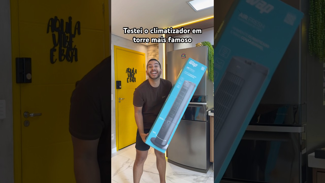 Testei o climatizador de ar AIR FRESH 4 em 1 da WAP