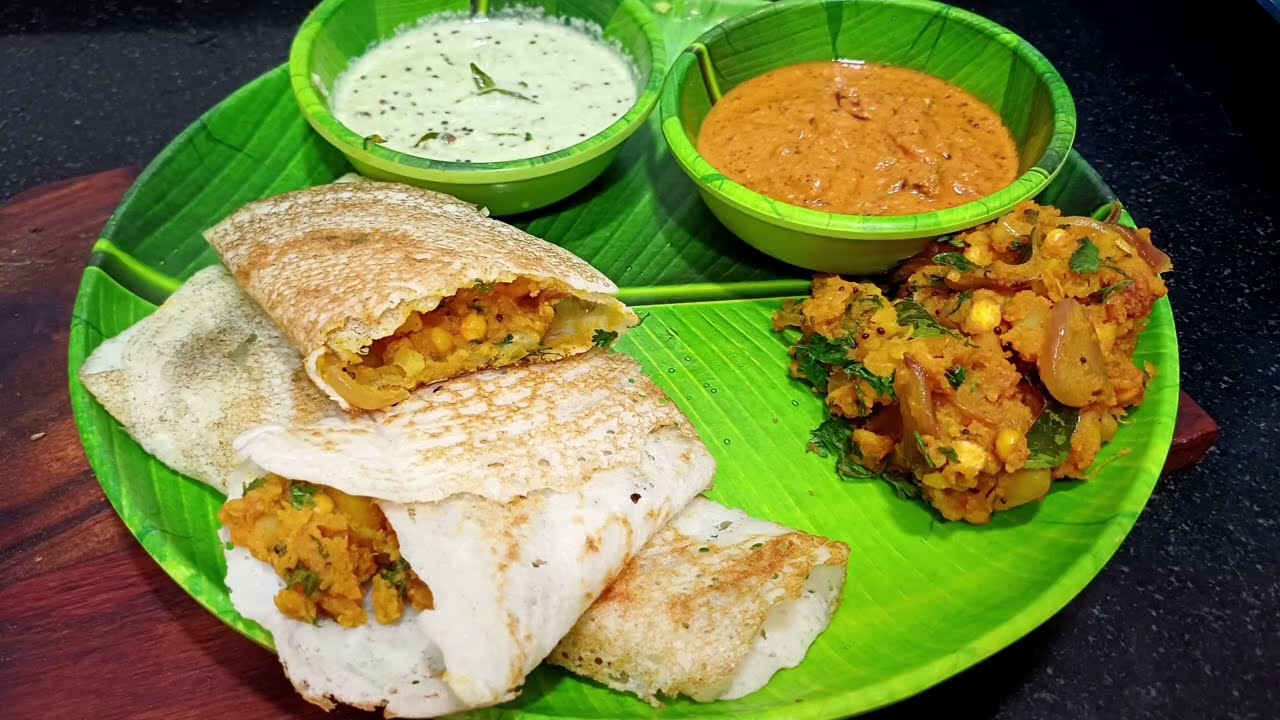 15 मिनट में रेस्टोरेंट जैसा क्रिस्पी मसाला डोसा, ना दाल चावल भीगना ना फर्मेंटेशन No Soak Masala dosa