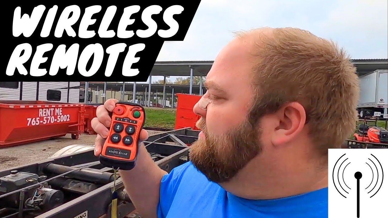 Best Wireless Remote For Electric Roll Off Dumpster Trucks/Trailers