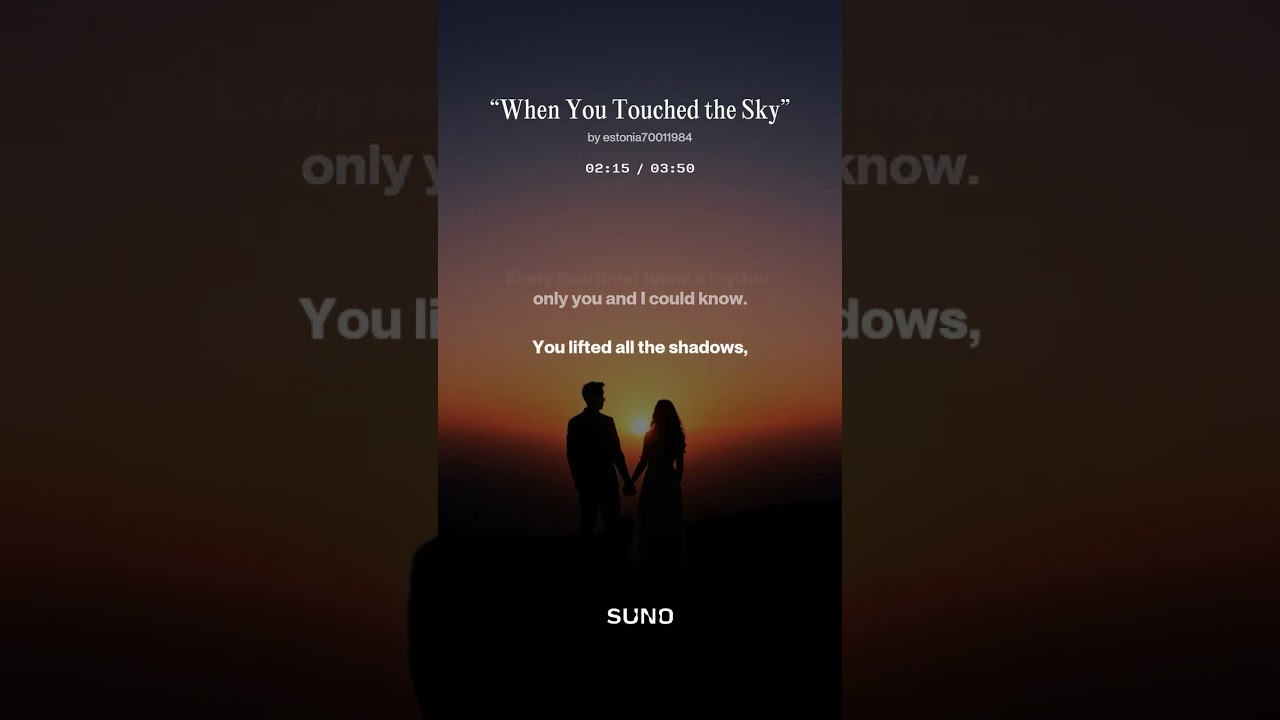 “When You Touched the Sky” 1