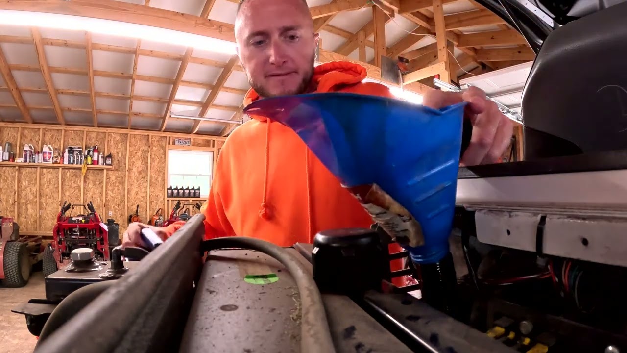 Ventrac 4520P Hydro Fluid change