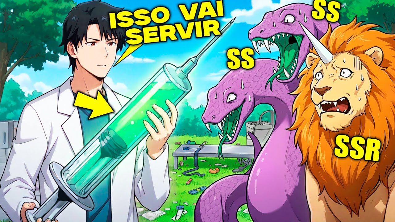 Ele usa Tecnicas veterinárias MODERNAS em um mundo de fantasia e DOMAR feras de nível SSS!