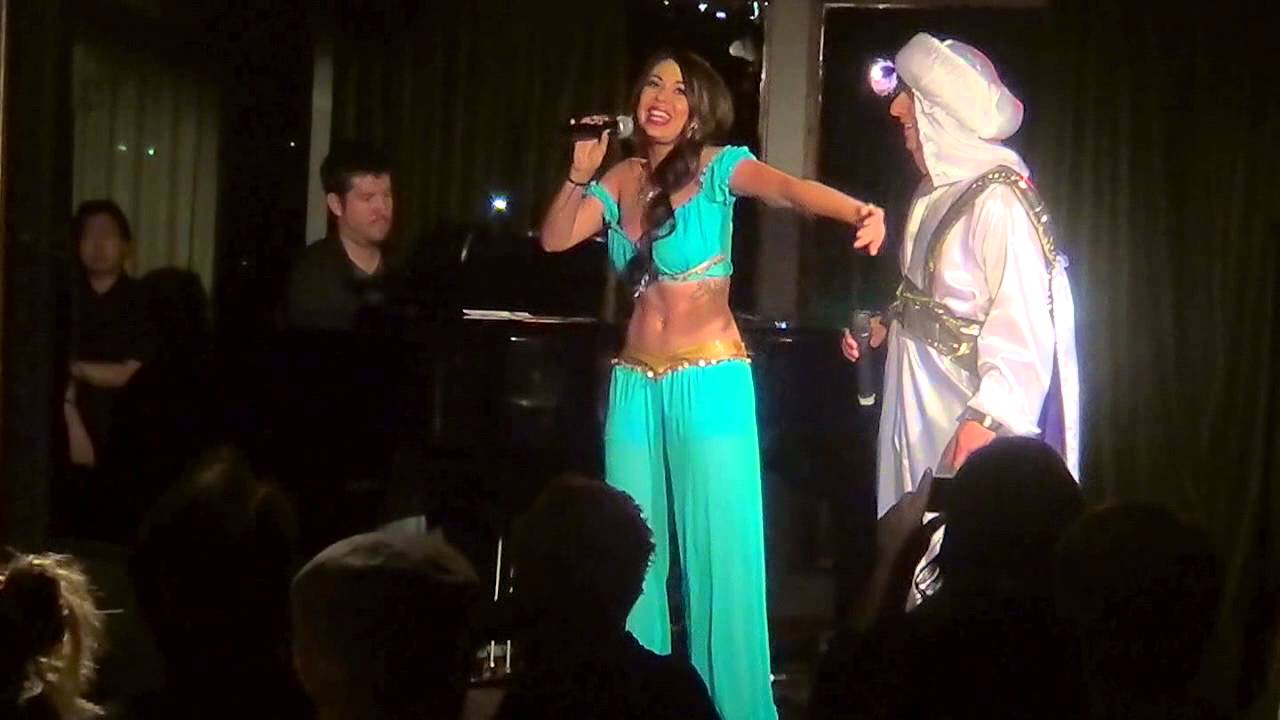 Payson Lewis and Janel Parrish A Whole New World 5.26.14