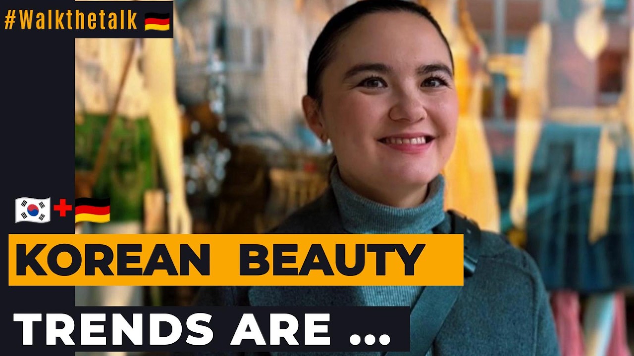 #streetinterviews Russian #koreangirl Promoting #EnglishLiterature in Germany