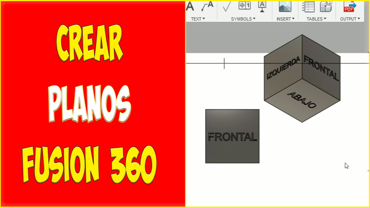 HACER PLANOS en FUSION 360 📏- Muy FÁCIL y BIEN EXPLICADO