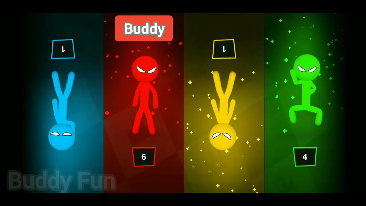 The Stickman Party 1 2 3 4 MINIGAMES Gameplay 2023 walkthrough ( Android, iOS )