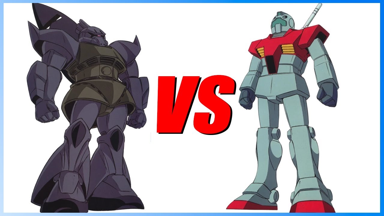 GM  vs Gelgoog Mobile Suit Comparison [UC Gundam Lore]