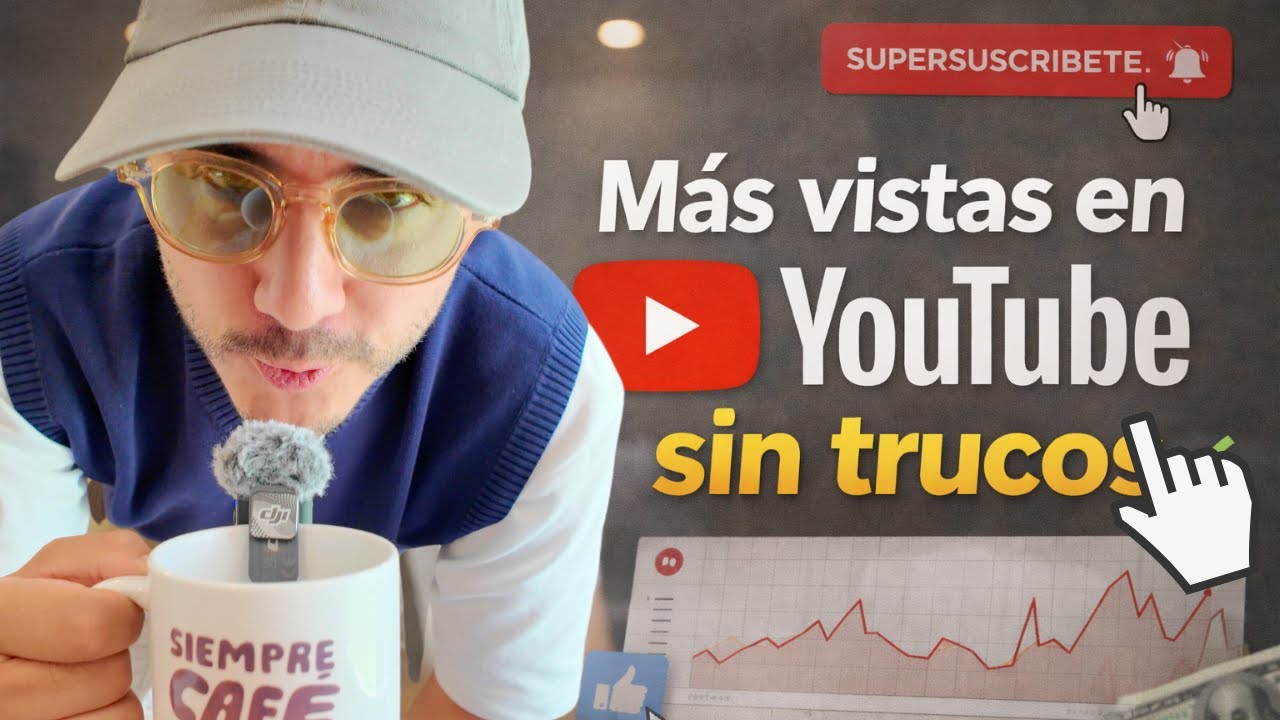 ¡¿Cómo GANAR más Vistas en YOUTUBE?! Gratis y sin trucos #YouTube #Vistas #viral