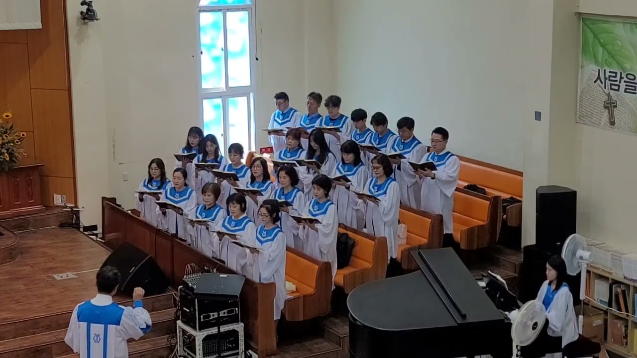 찬송가442장 저 장미꽃위에 강북중앙교회할렐루야찬양대-23.10.01  Solo 권정미권사