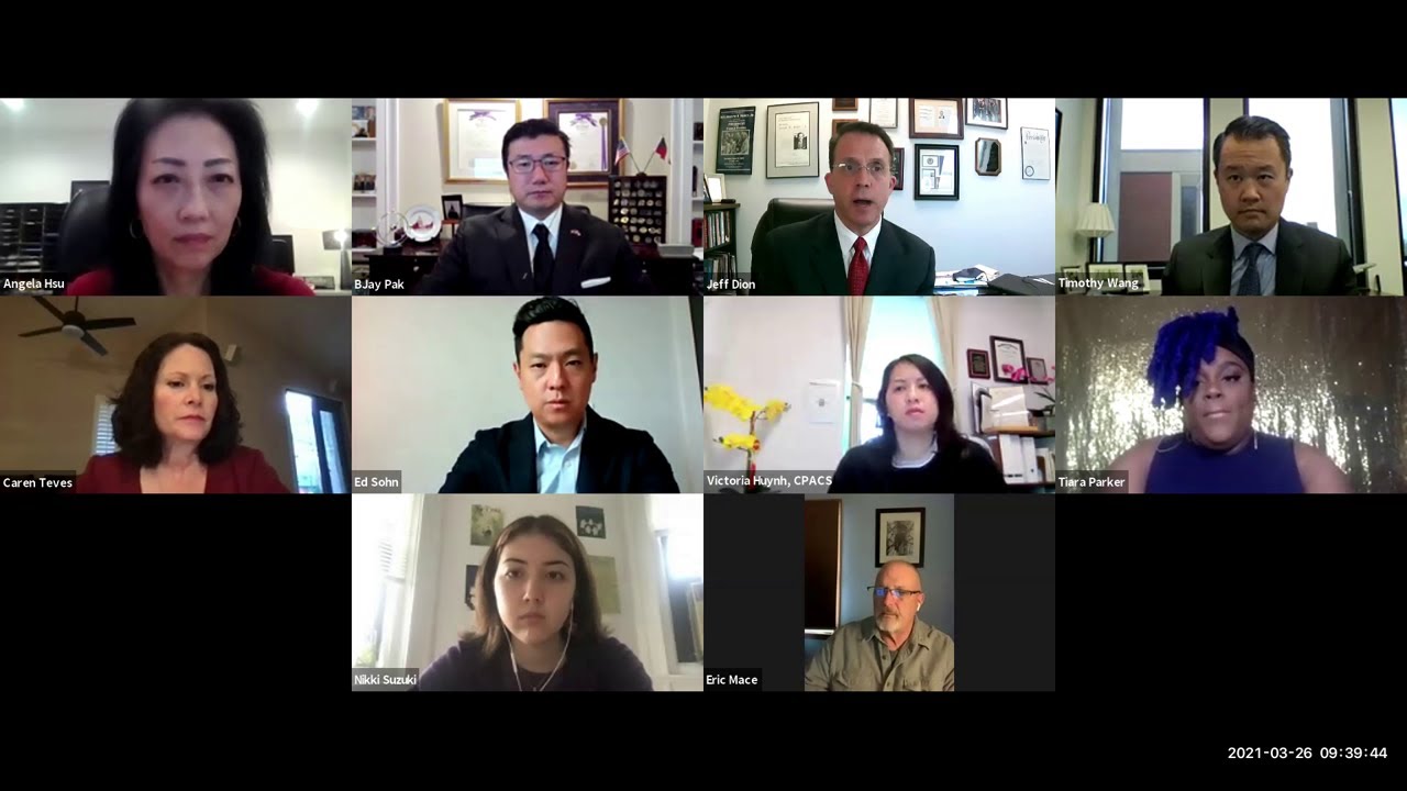 Press Conference: The National AAPI Violence Prevention & Response Initiative (NAVPRI) | 3-26-2021