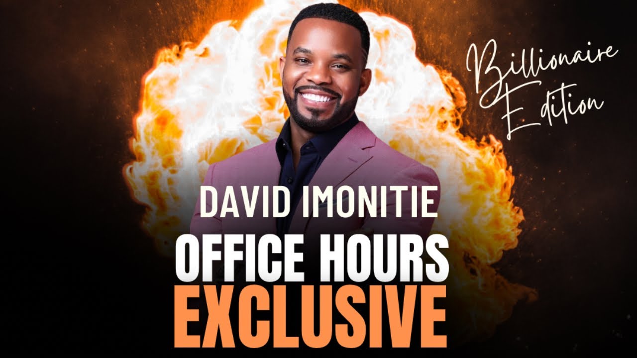 CEO David Imonitie Reveal Secrets That Made Him A Millionaire By Age 27 | OFFICE HOURS EXCLUSIVE