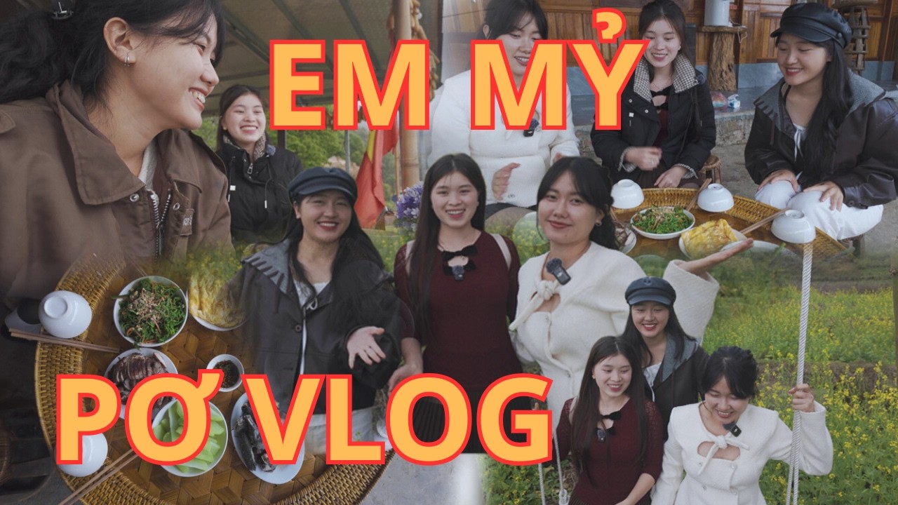 Pơ Vlog | Pơ Ái Mí lần Đầu gặp em Mỷ và đưa em đi khám phá bản sì tháu chải 