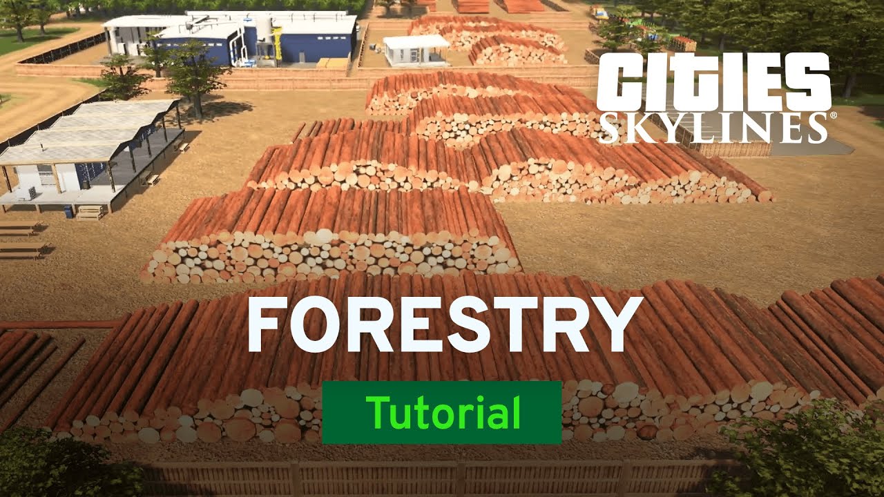 Grow Your Forestry Industry with TheTimeister | Tutorial | Cities: Skylines