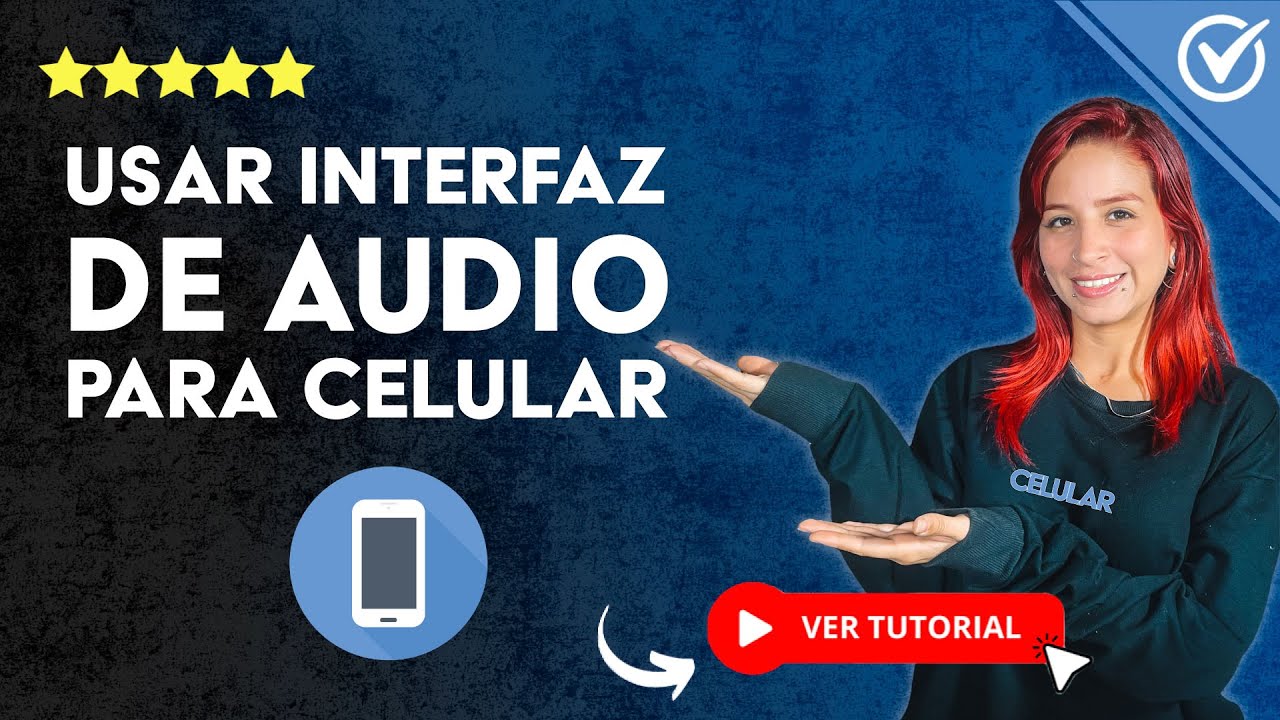 C&oacute;mo Usar INTERFAZ DE AUDIO para Celular | 🔈 Graba Audio Desde Interfaz en Celular 🔈