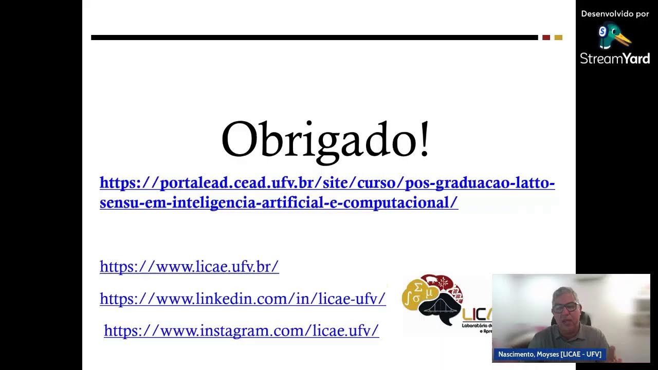 UFV - Reconhecimento de Padrões Usando Aprendizado Estatístico