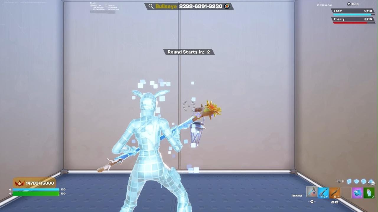 Me playing Fortnite 1v1