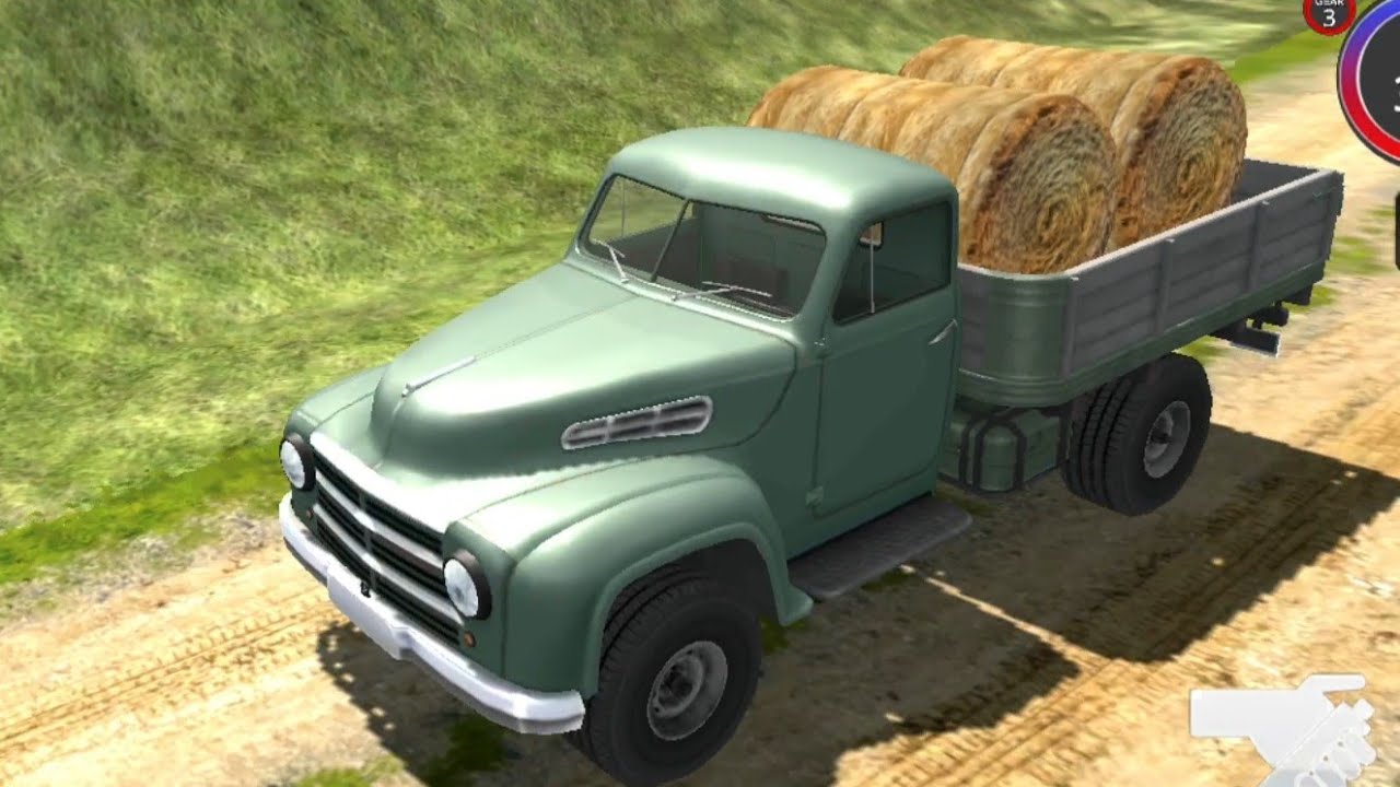 offroad pickup truck simulator  - Android gameplay - Cargo truck simulator offroad uphill game #game