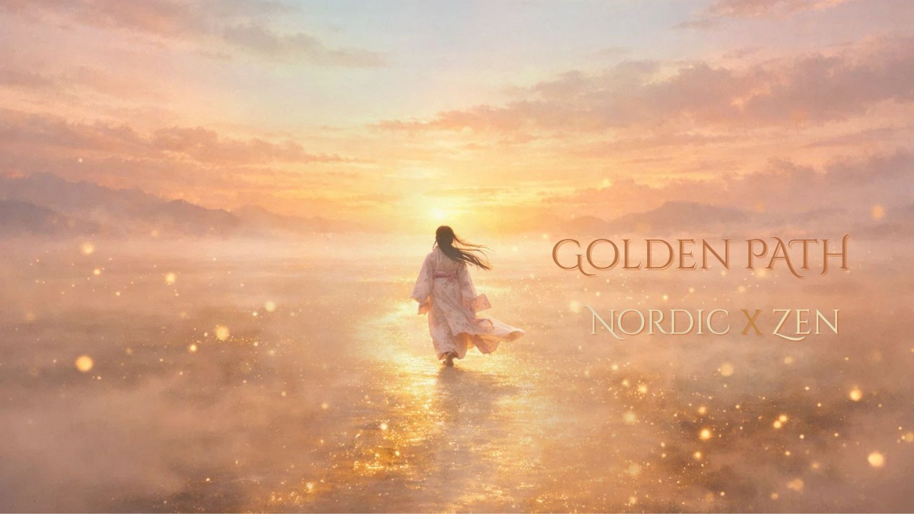 Nordic x Zen Healing Music | Golden Path for Calm, Focus & Sleep