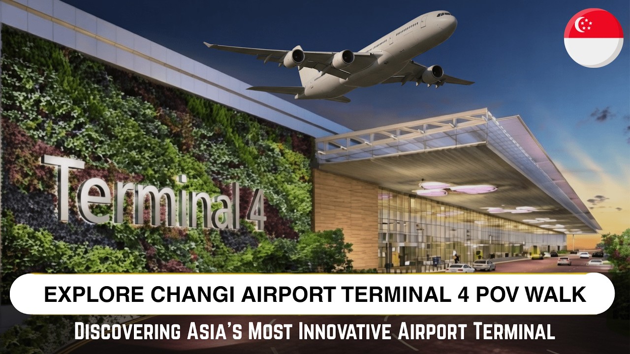 Exploring Changi Terminal 4: Hidden Michelin Noodles, Magical Trees & Cool Airport Secrets!