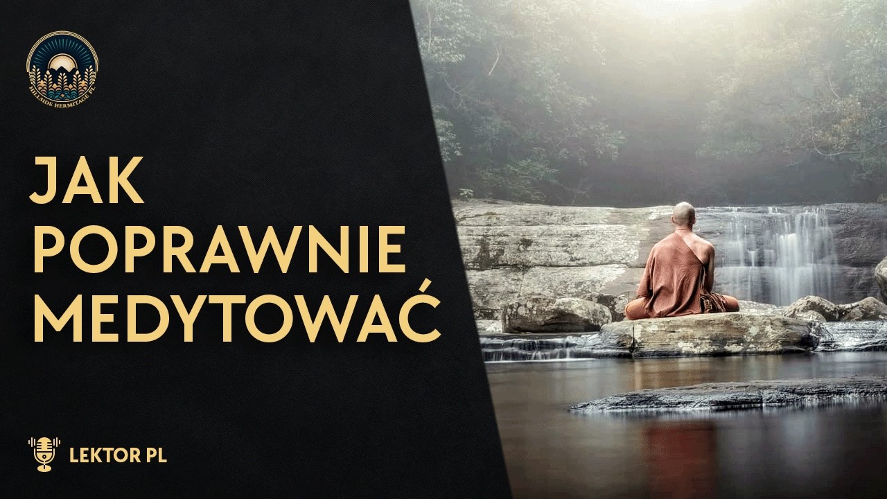 Jak poprawnie medytować [LEKTOR PL]