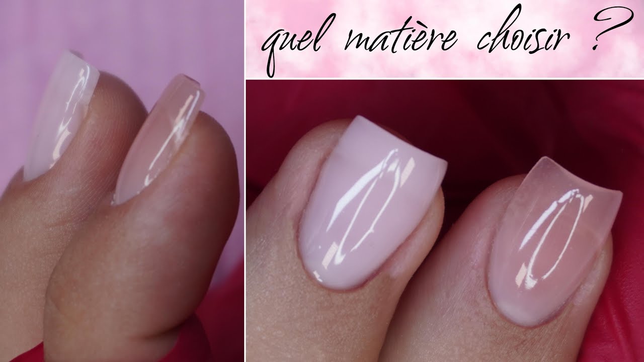 EXTENSION GEL & ACRYGEL - QUELS DIFFERENCES ? -VASCO-