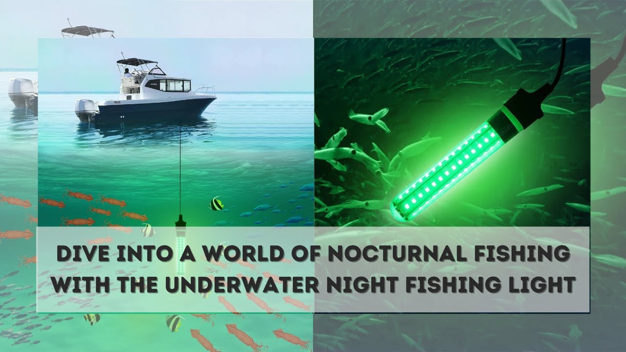 Underwater Night Fishing Light - Lumens Fish Attracting Light, Night Fishing Light