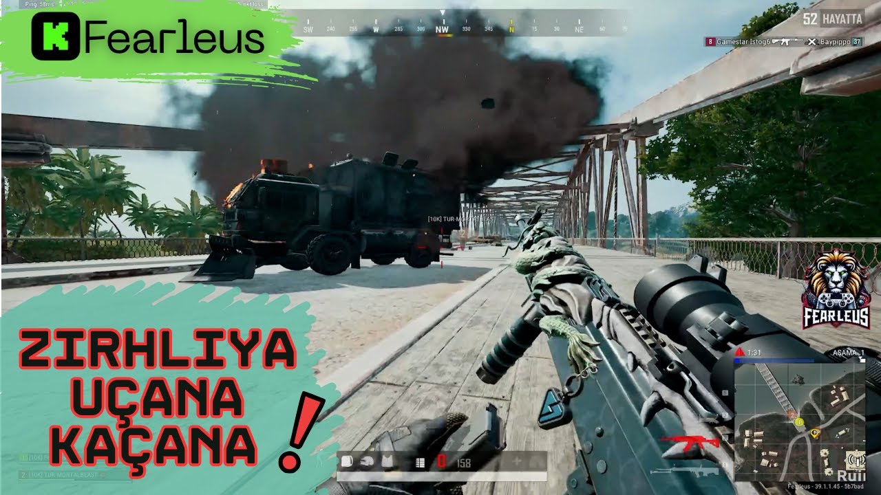 SANHOK KÖPRÜSÜ BİZİMDİR !! - #pubg #duo #gaming #4k