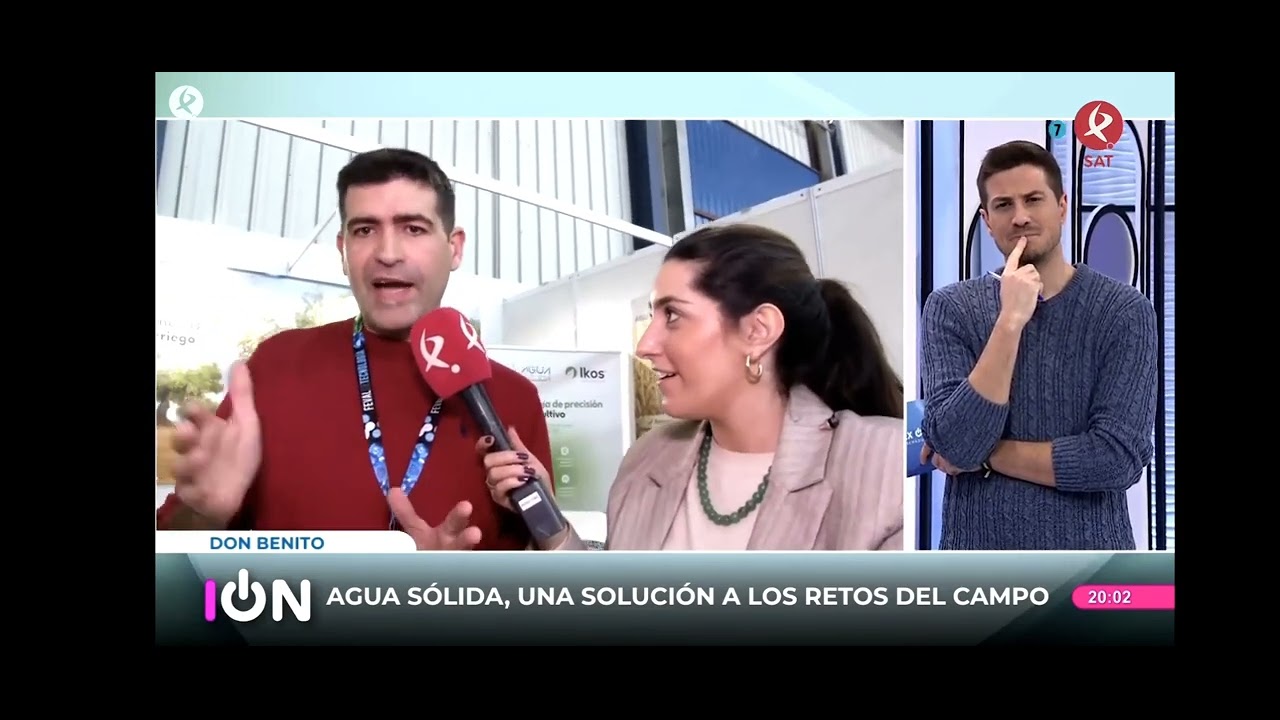 📺 Agua Sólida en Conexión Extremadura | Agroexpo 2026