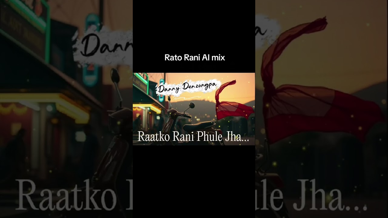 Rato Rani Fule Jhai Sajha ma AI Remix Rock version.  Created using Artificial intelligence. 