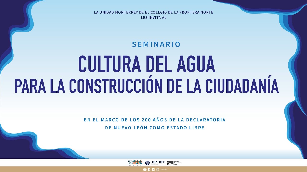 Cultura del agua para la construcción de la ciudadanía.