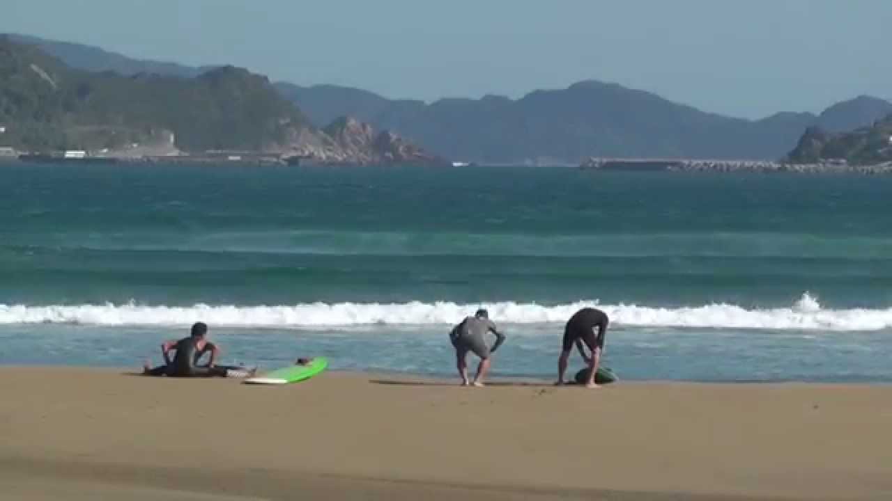 Kushima Kojima Beach Surfing Oct.26.2015 幸島ビーチサーフィン