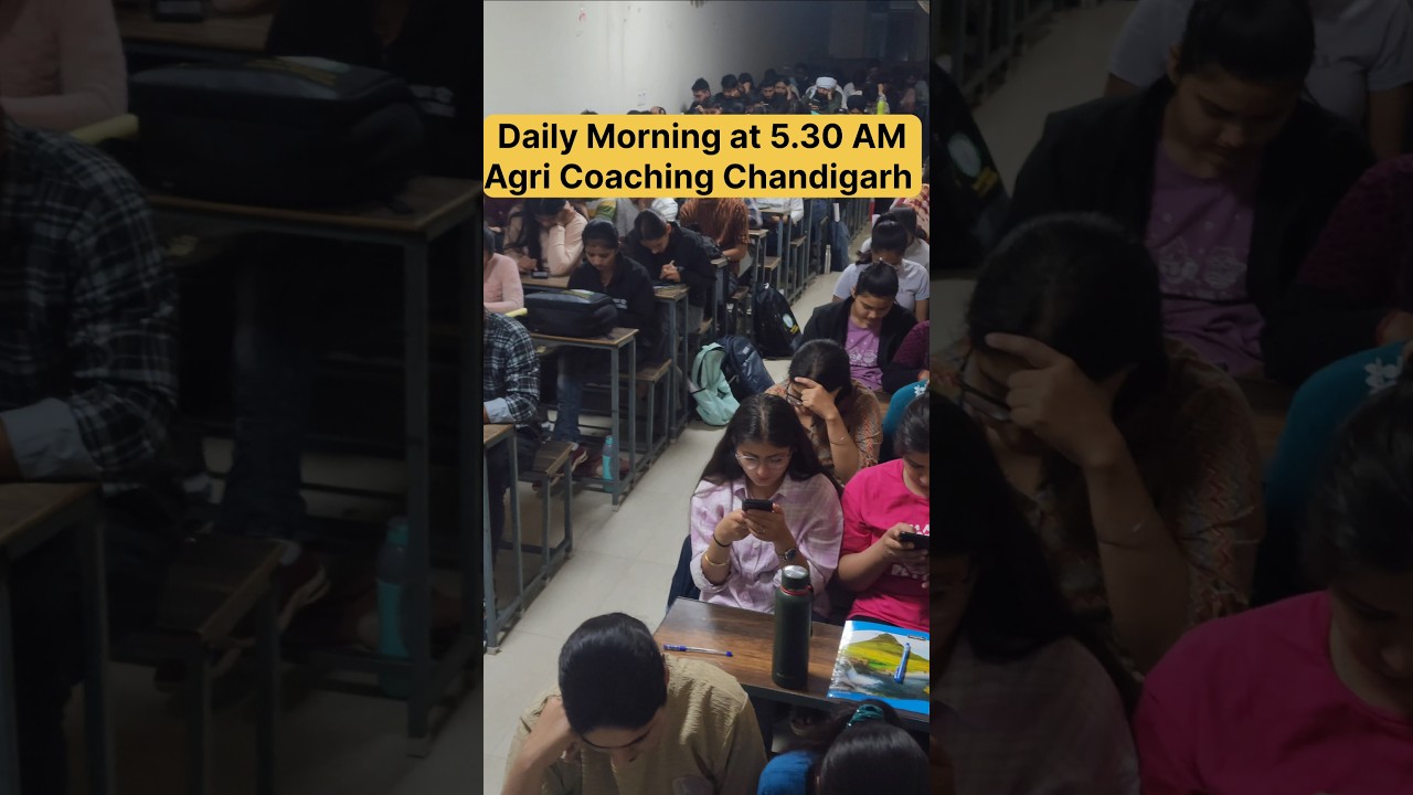 Daily Morning at Agri Coaching Chandigarh